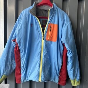 Wild Things Loft Jacket Men's Large Regular Multi Color Insulated